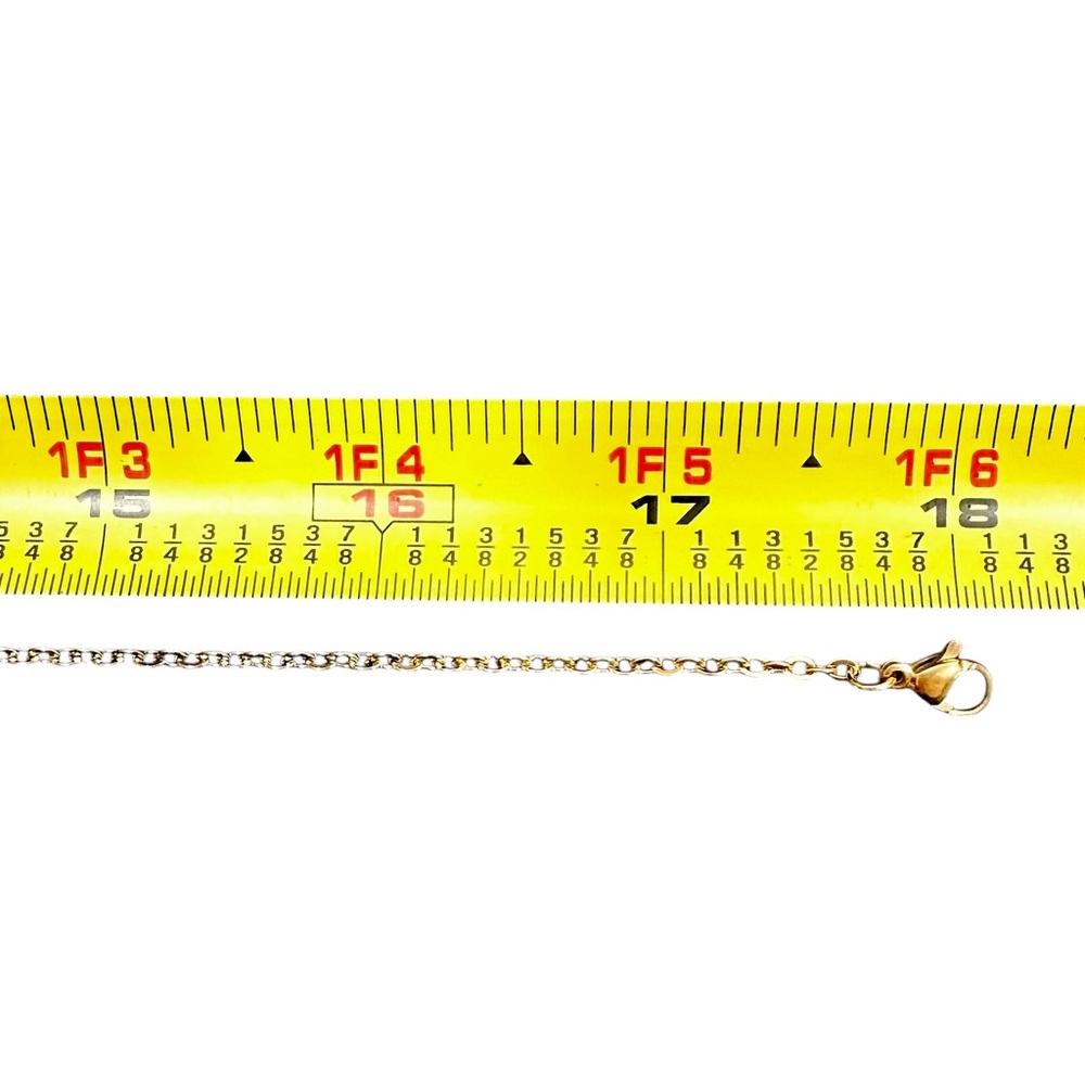Authentic Louis Vuitton #344 Lock & Key Set on a 18K Gold Plated Chain Necklace - Picture 6 of 10